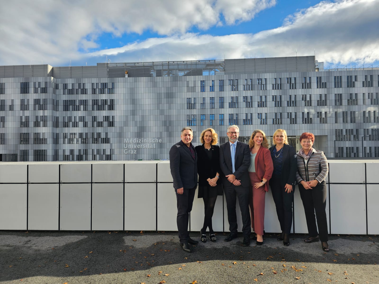 Visit of the FDMZ team to the Medical University of Graz