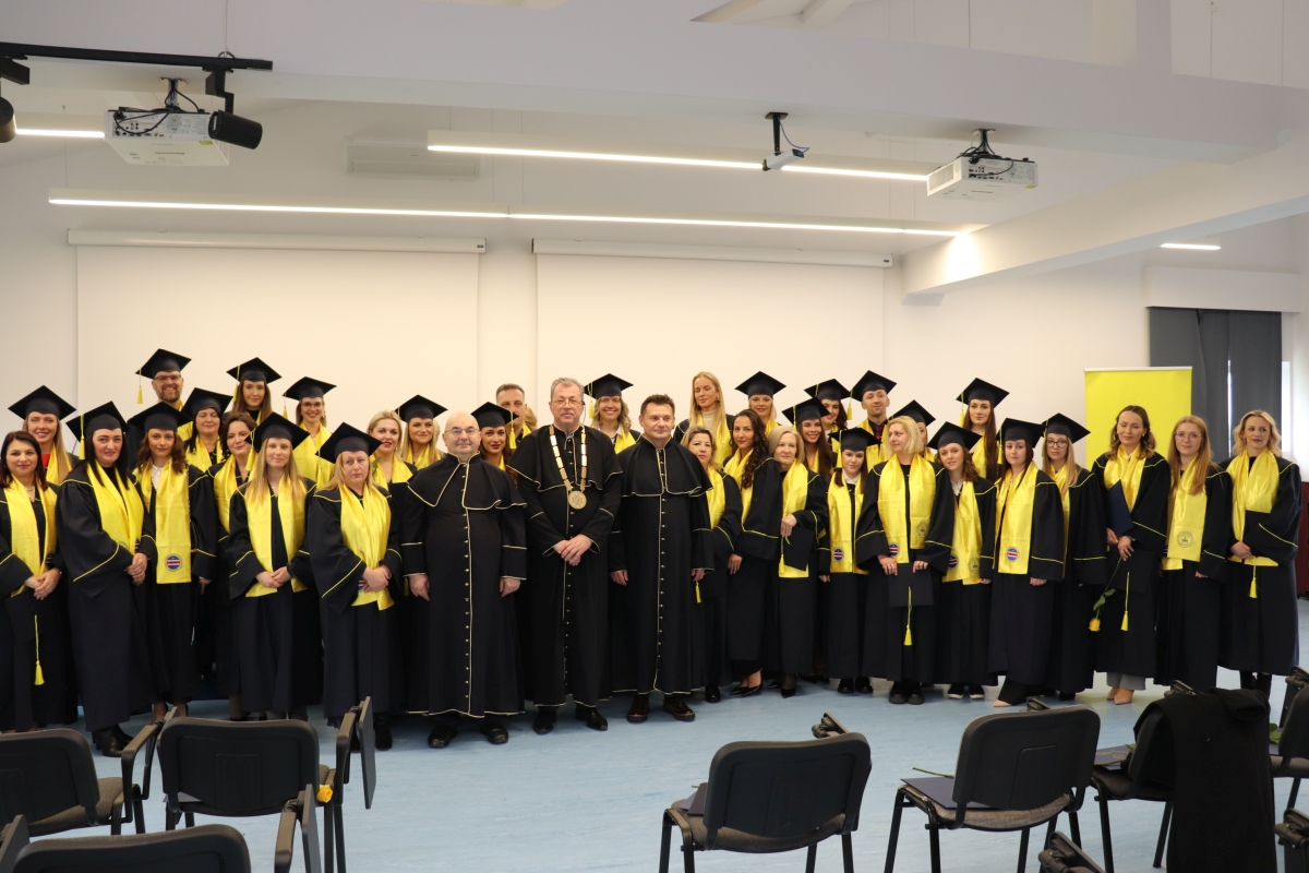 Graduation Ceremony for Master of Nursing Degrees Held in Sveta Nedelja