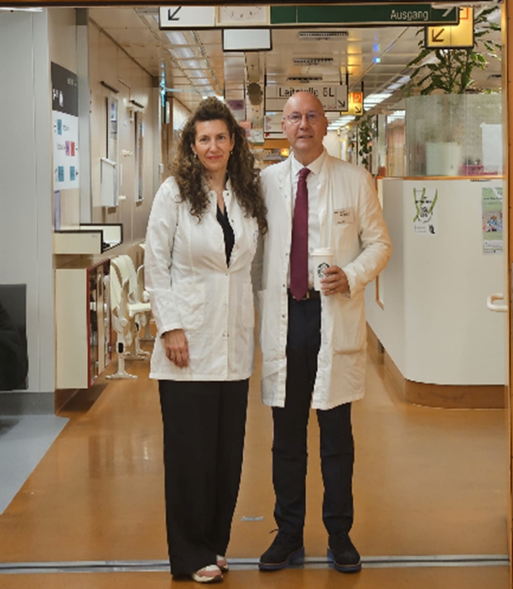 Posjet prof. dr. sc. Gorana Krstačića i izv. prof. dr. sc. Antonije Krstačić s Fakulteta za dentalnu medicinu i zdravstvo Osijek Medizinische Universität und AKH Wien